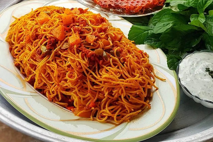 طرز پخت ماکارونی به سبک ایرانی