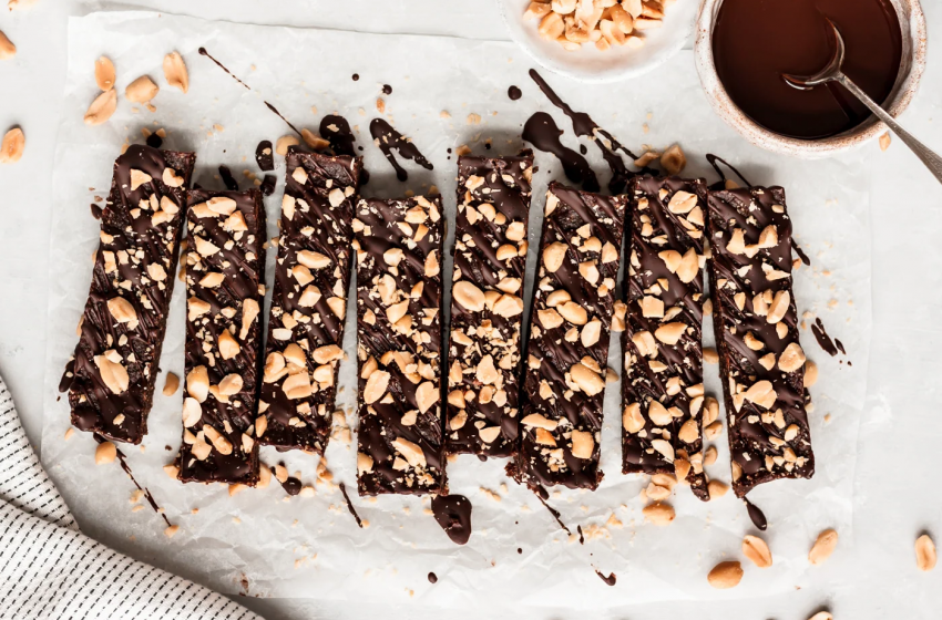 طرز تهیه پروتئین بار با خرما🍫مقویترین پروتئین بار خانگی رژیمی