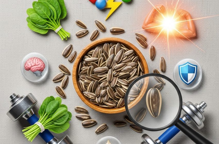  خواص مغز تخمه آفتابگردان و تاثیر آن بر تقویت بدن و افزایش انرژی + روش‌های مصرف سالم و خوشمزه